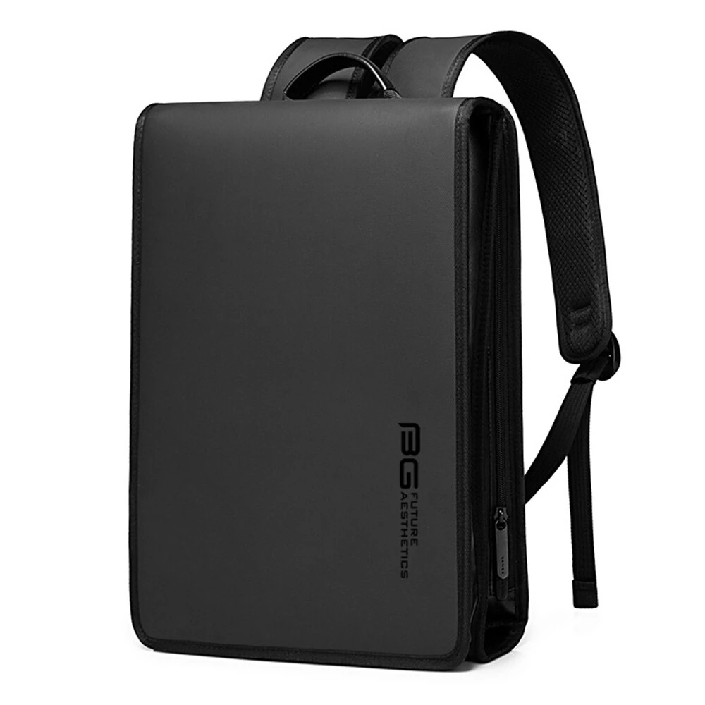 (image for) BANGE Business Backpack Men's Shoulder Bag Waterproof 15.6 Inch Laptop Computer Bagpack Large Capacity Storage Back Bag for Men